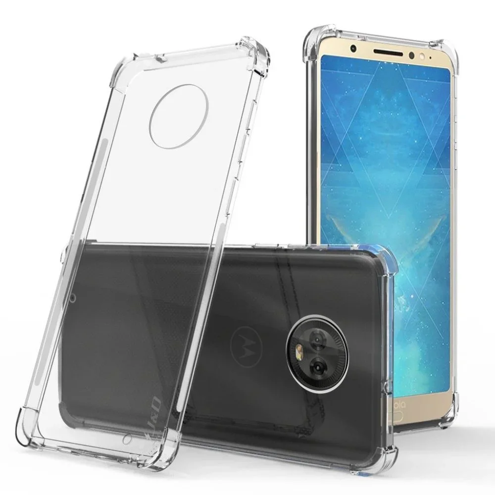 NEW Motorola Moto G6 Plus Case Cover Corner Cushion Clear